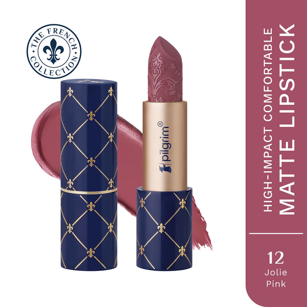 pilgrim the french collection bullet lipstick jolie pink 12   Buy from Indicrest