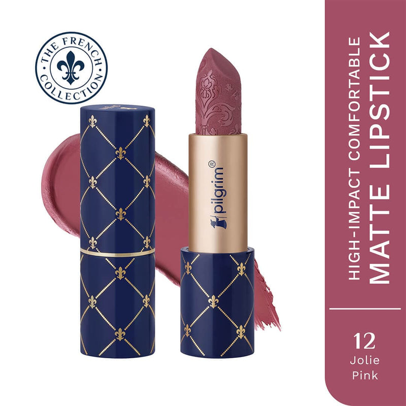 pilgrim the french collection bullet lipstick jolie pink 12   Buy from Indicrest