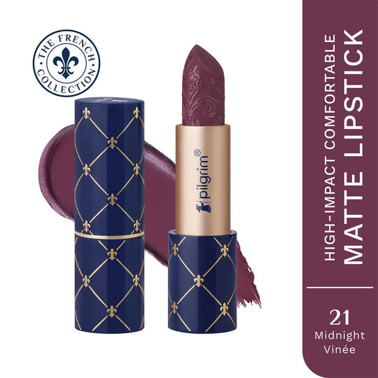 pilgrim the french collection bullet lipstick midnight vinee 21   Buy from Indicrest