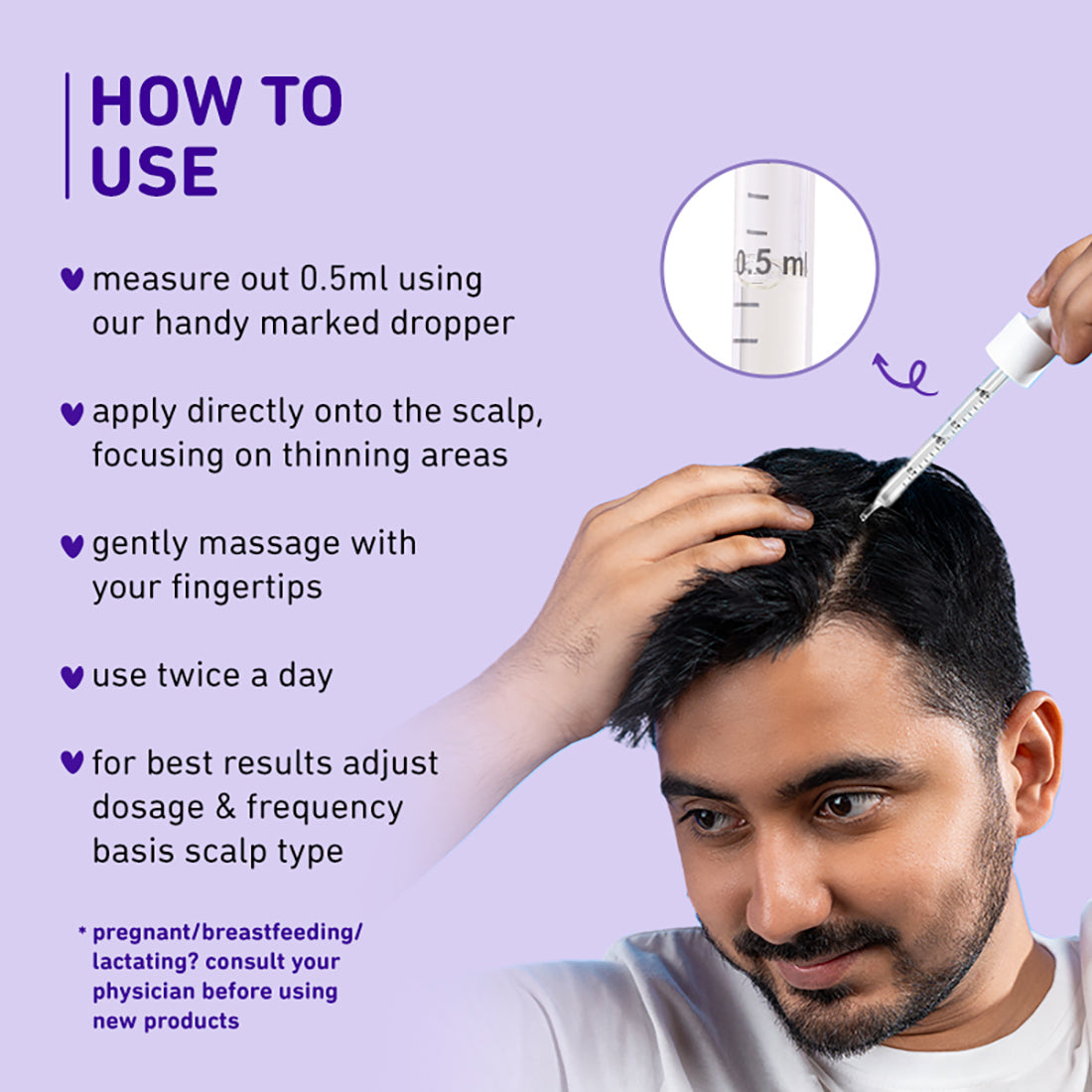 Plum Rosemary & 3% Redensyl Hair Growth serum | Reduces Hairfall | Boosts Hair Growth | Improves Hair Density, 30ml