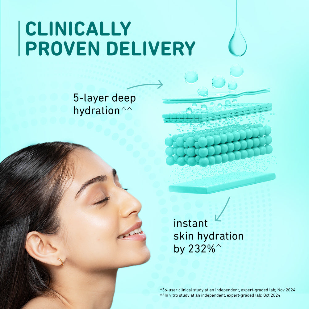 Plum Cica & Hya-Betaine Vegan Mucin Face Essence With Azuki Bean Extracts & ATP | 72 Hr, 5-Layer Deep Hydration | Soothes & Cools | Lightweight, Quick-Absorbing & Non-Sticky, 100ml