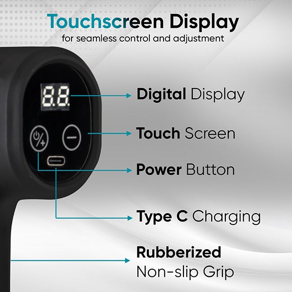 Vega MET (Muscle Ease Therapy) Hand Massager Gun - VHMG-01