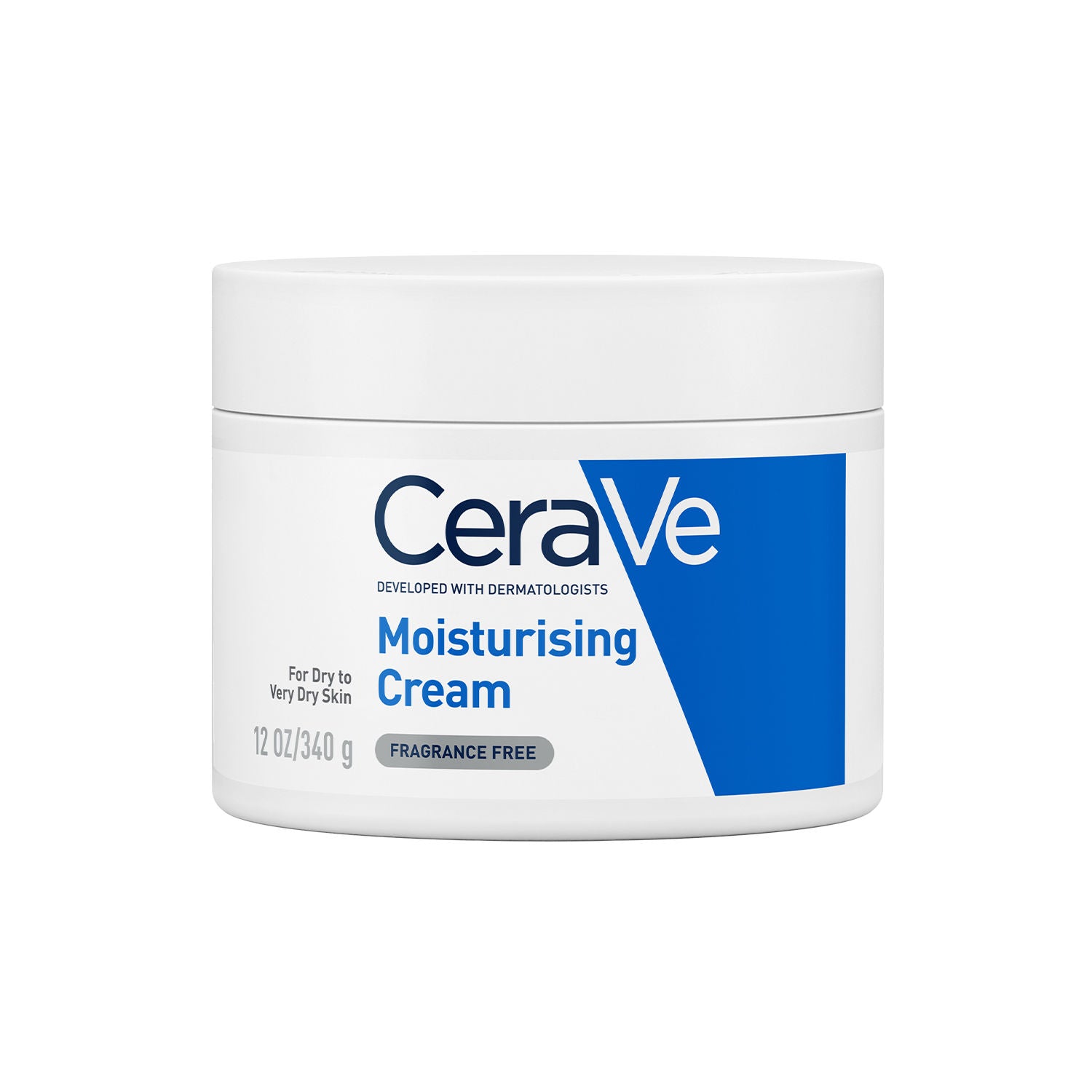 CeraVe Moisturizer For Dry Skin, Barrier Repair Cream with Ceramides, Dermatologist recommended, 340g Buy at Indicrest Image 12