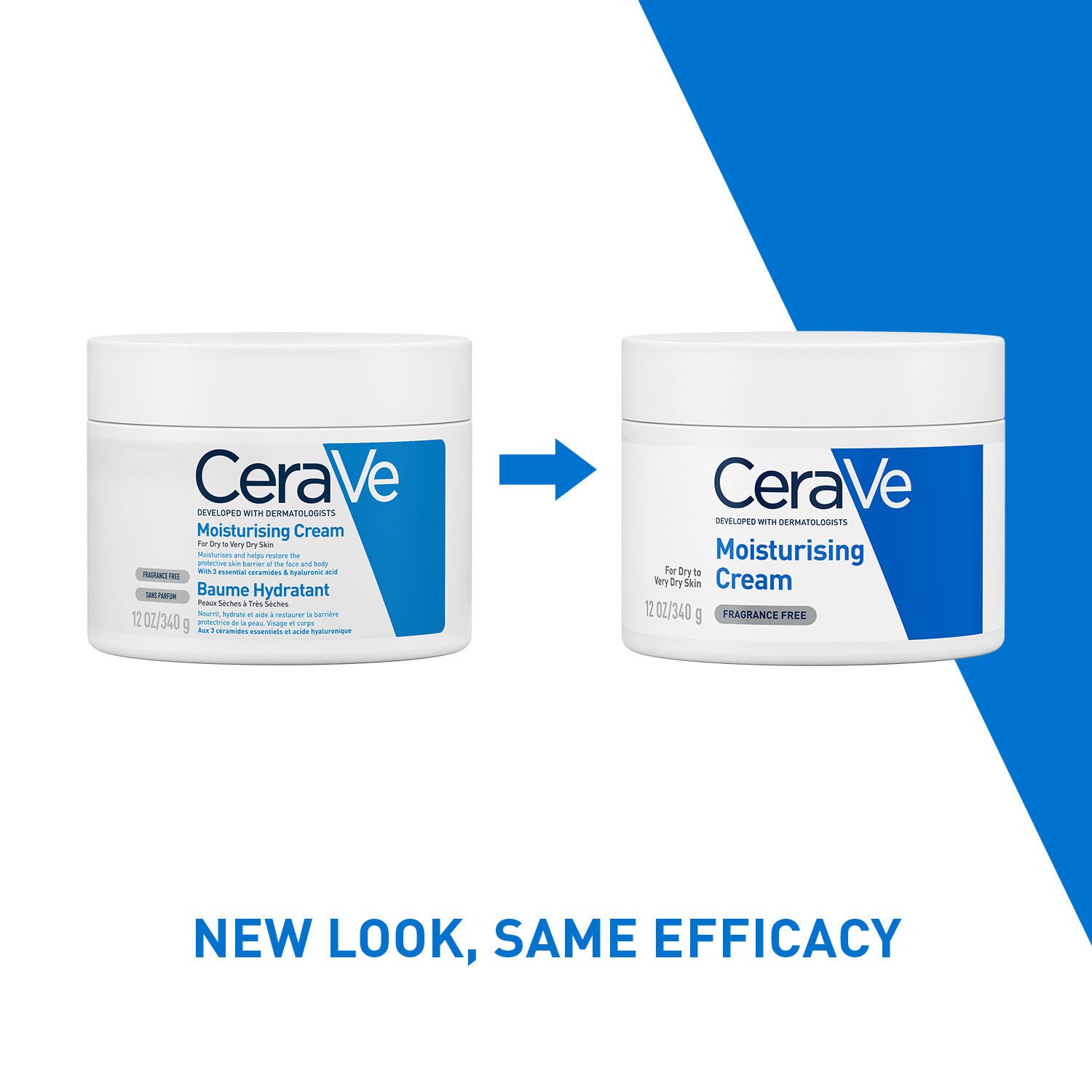 CeraVe Moisturizer For Dry Skin, Barrier Repair Cream with Ceramides, Dermatologist recommended, 340g Buy at Indicrest Image 6