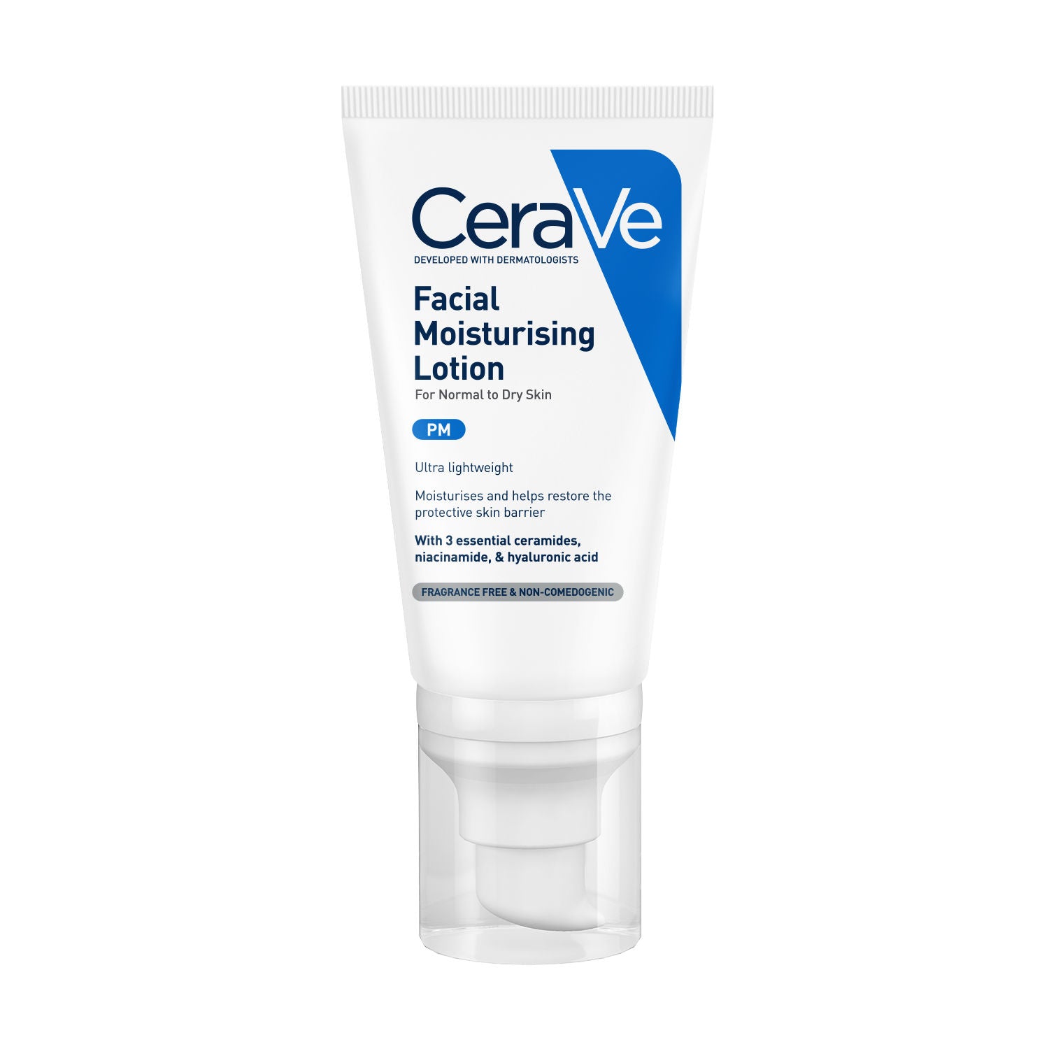 CeraVe PM Facial Moisturizer Lightweight Night Cream with Ceramides, Niacinamide & Hyaluronic Acid, 50g Buy at Indicrest Image 12