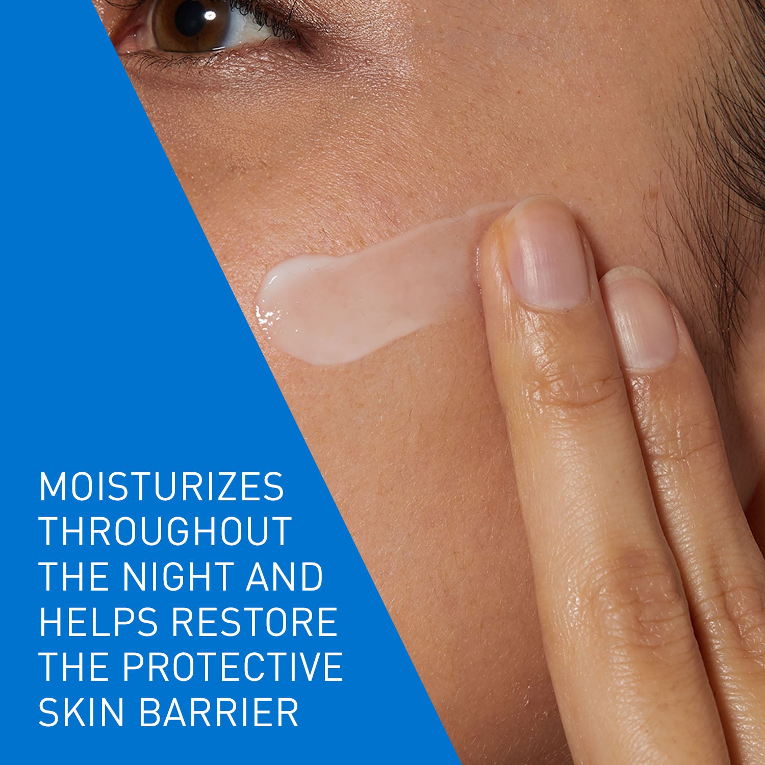 CeraVe PM Facial Moisturizer Lightweight Night Cream with Ceramides, Niacinamide & Hyaluronic Acid, 50g Buy at Indicrest Image 4