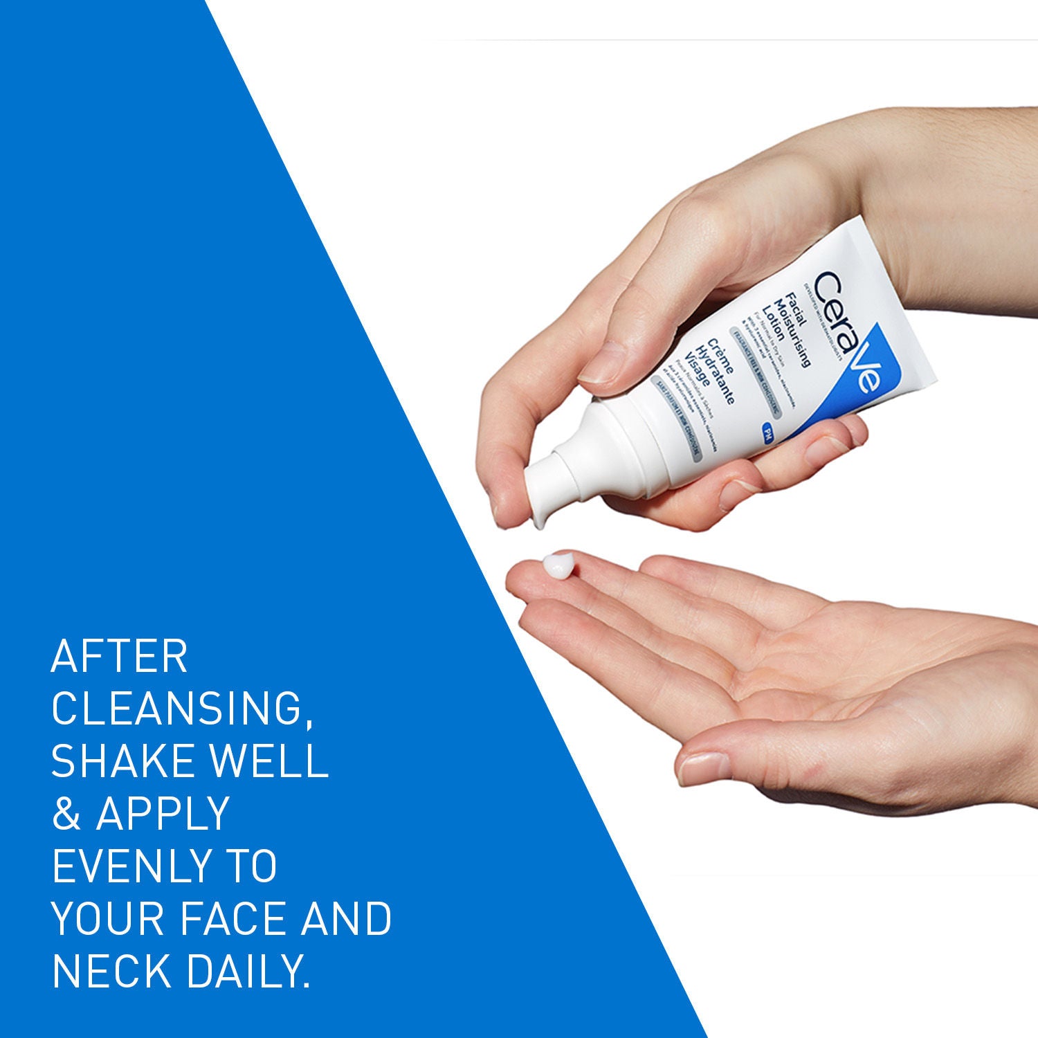 CeraVe PM Facial Moisturizer Lightweight Night Cream with Ceramides, Niacinamide & Hyaluronic Acid, 50g Buy at Indicrest Image 8