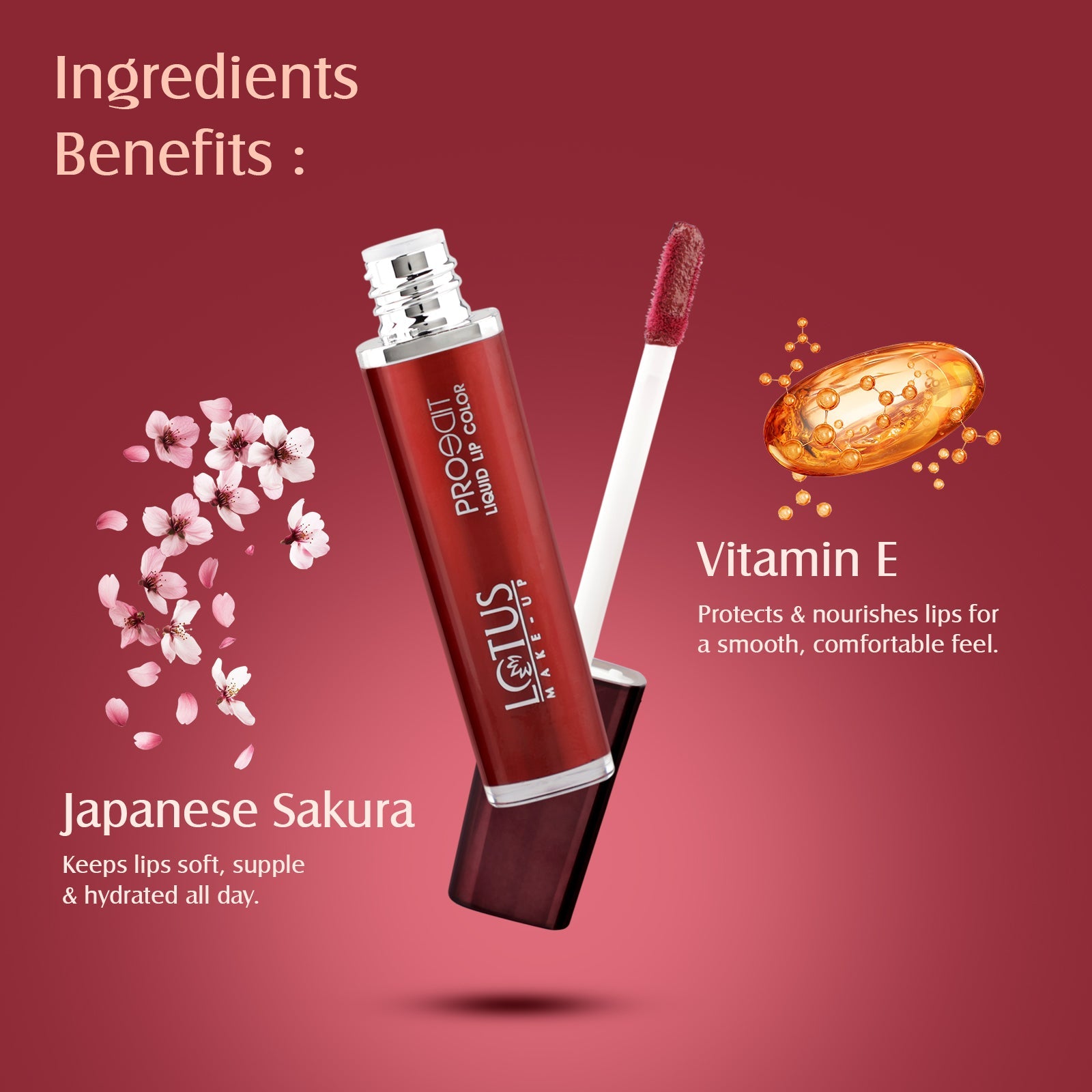 Lotus Herbals Proedit Liquid Matte Lip Color, COCOA DESIRE, 8g