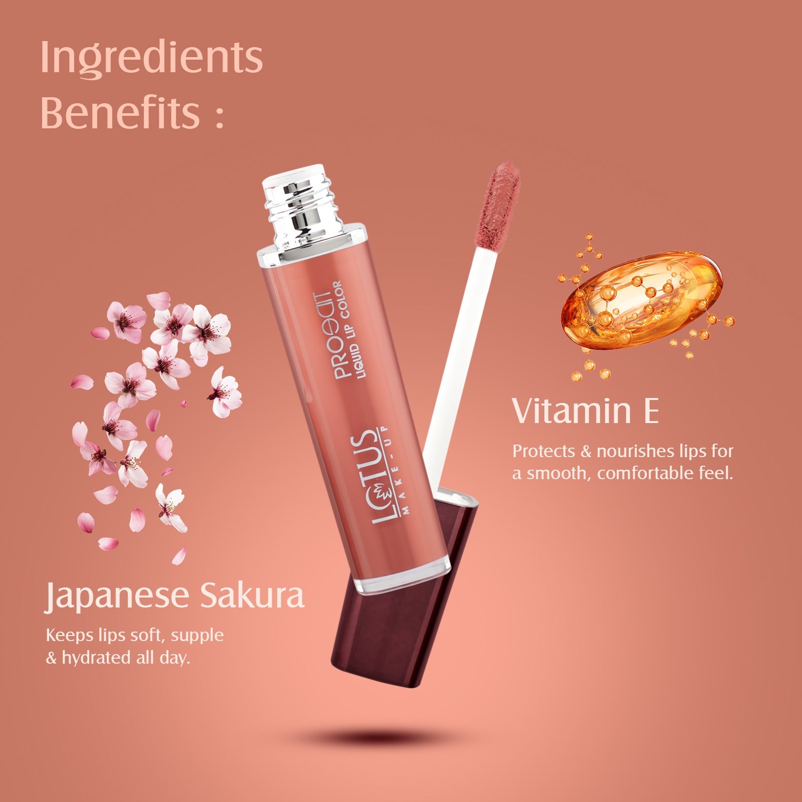 Lotus Herbals Proedit Liquid Matte Lip Color, CAFE CREME, 8g