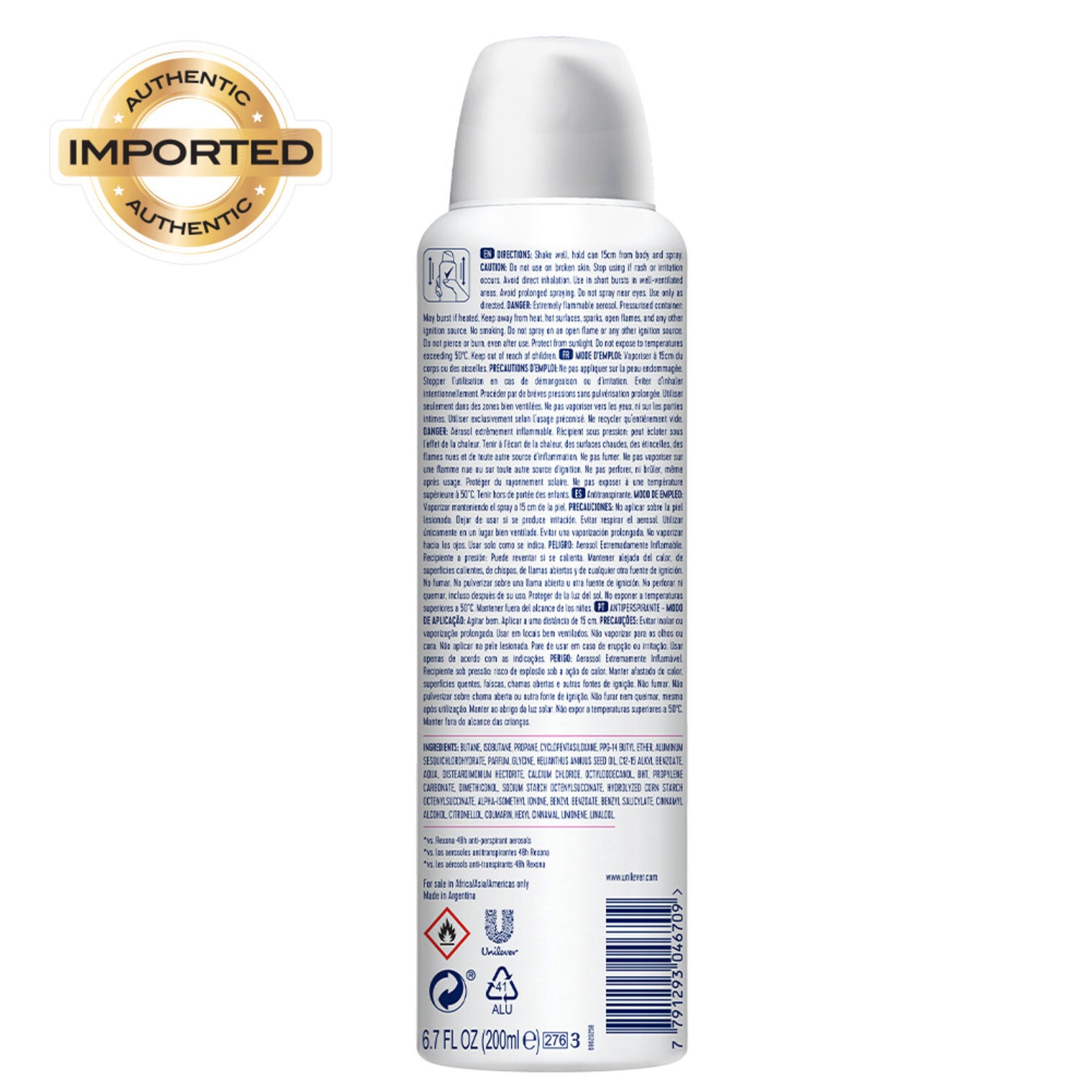 Rexona Powder Dry Advanced Protection Anti-Perspirant Deodorant For Women, 200ml Buy at Indicrest Image 3