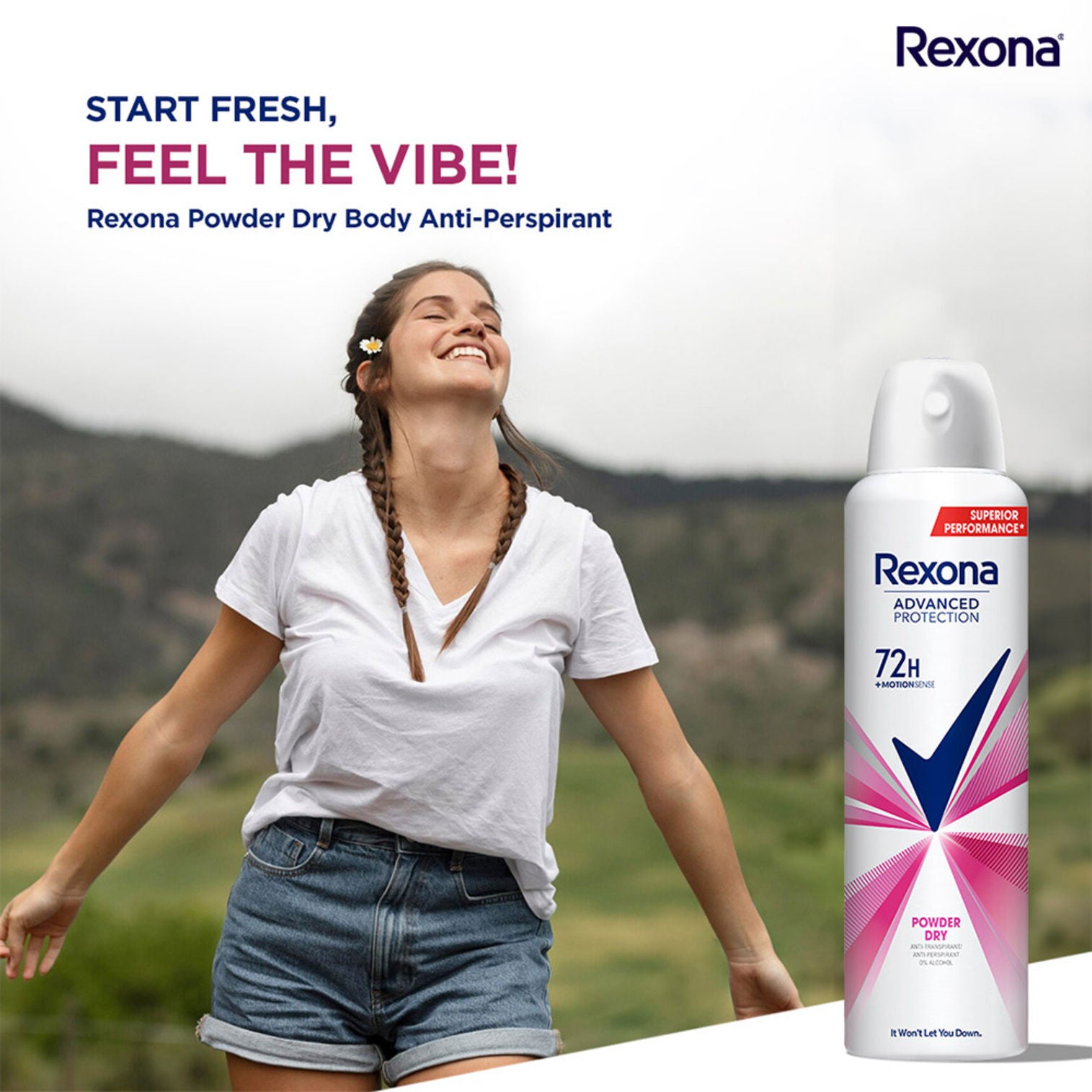 Rexona Powder Dry Advanced Protection Anti-Perspirant Deodorant For Women, 200ml Buy at Indicrest Image 7