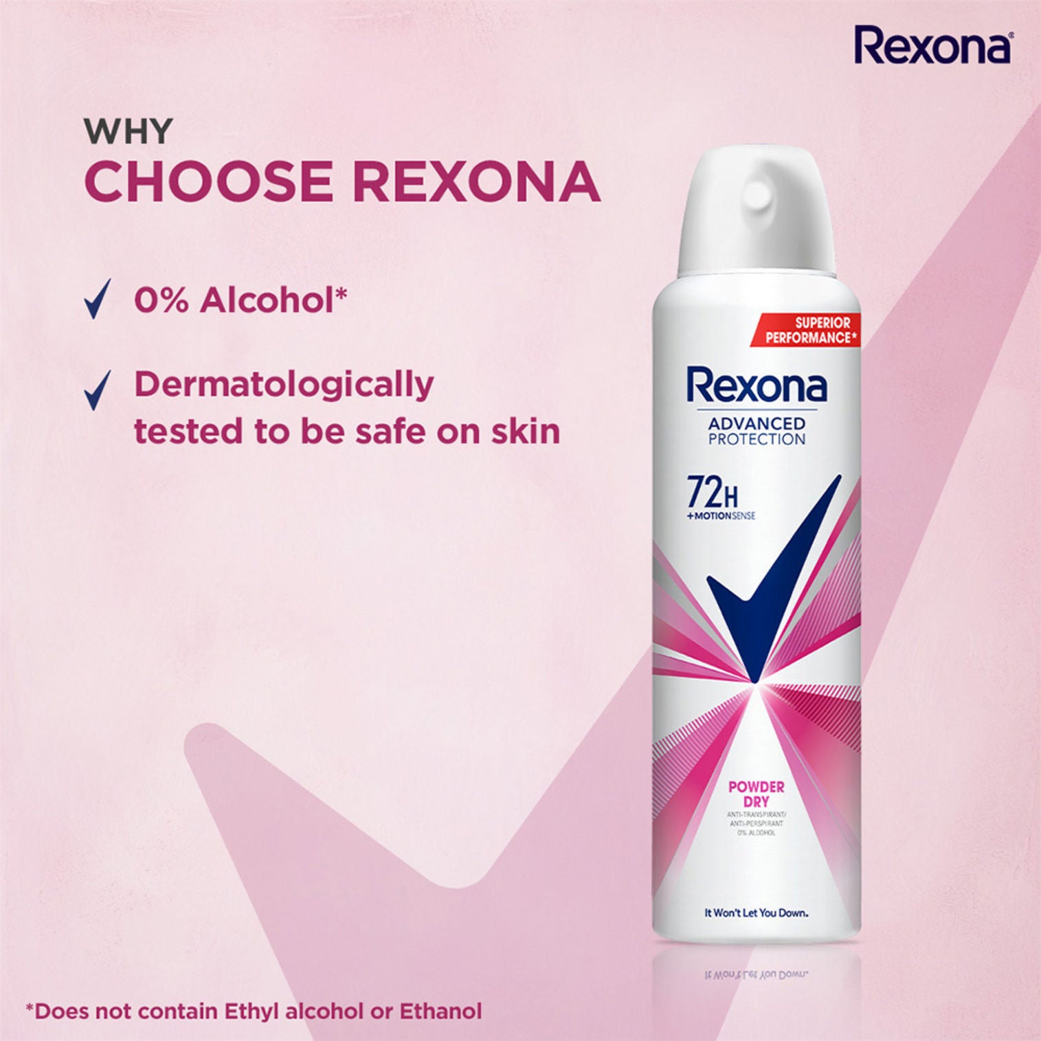 Rexona Powder Dry Advanced Protection Anti-Perspirant Deodorant For Women, 200ml Buy at Indicrest Image 8