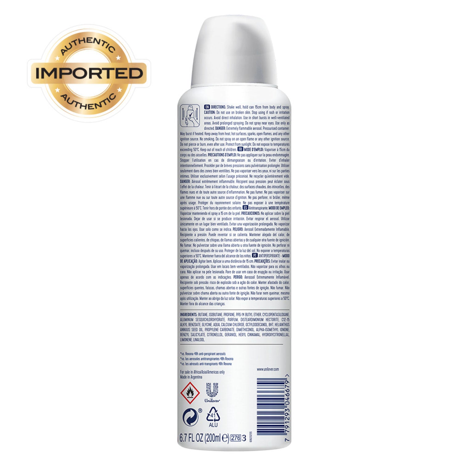 Rexona Invisible Advanced Protection Anti-Perspirant Deodorant For Women, 200ml Buy at Indicrest Image 3