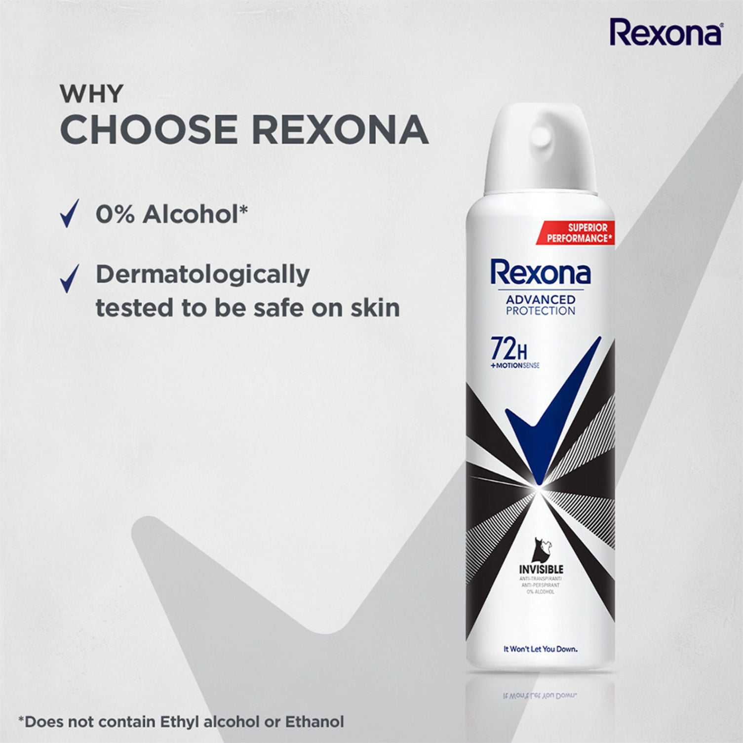Rexona Invisible Advanced Protection Anti-Perspirant Deodorant For Women, 200ml Buy at Indicrest Image 5