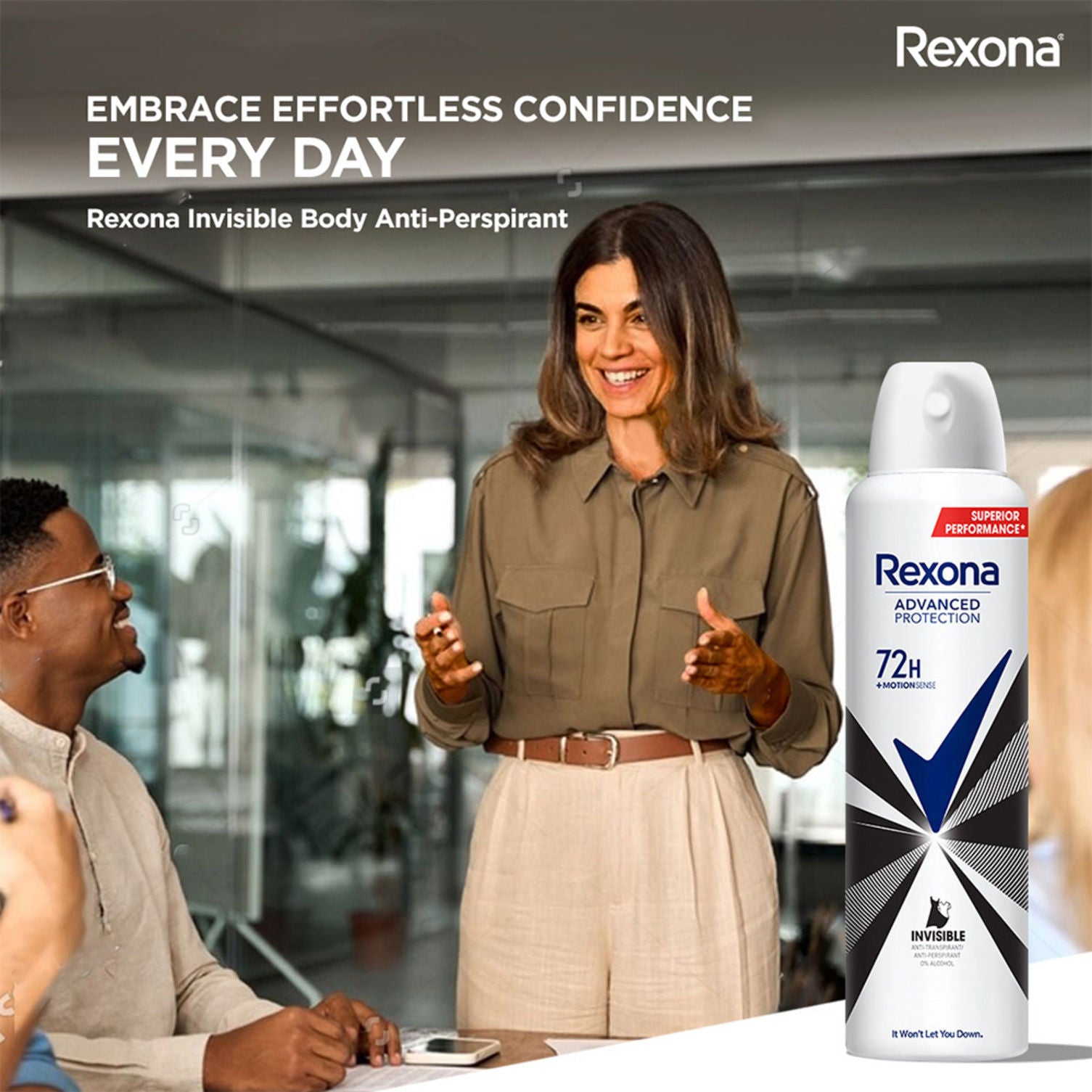 Rexona Invisible Advanced Protection Anti-Perspirant Deodorant For Women, 200ml Buy at Indicrest Image 6