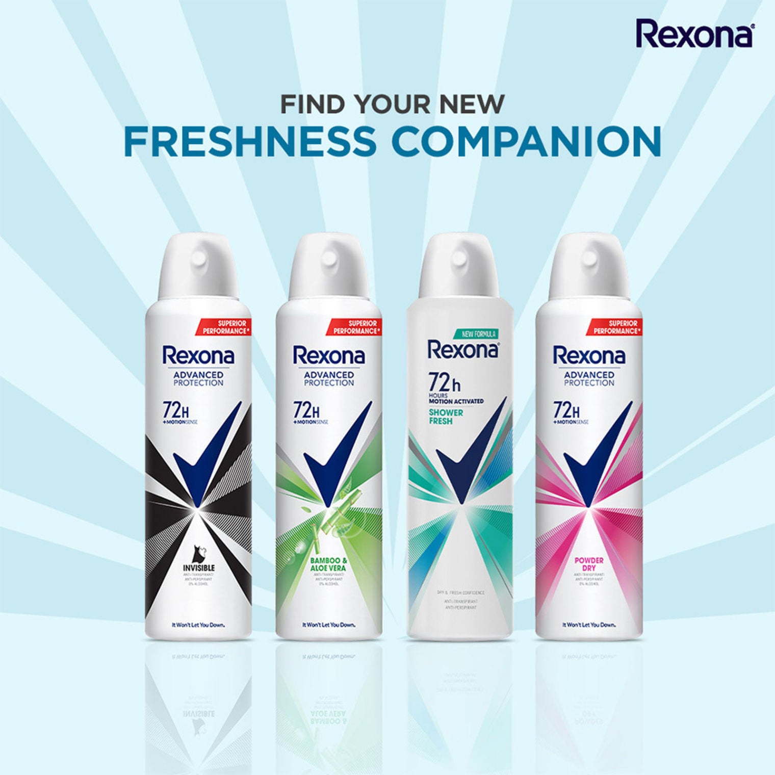 Rexona Shower Fresh Advanced Protection Anti-Perspirant Deodorant For Women, 200ml Buy at Indicrest Image 10