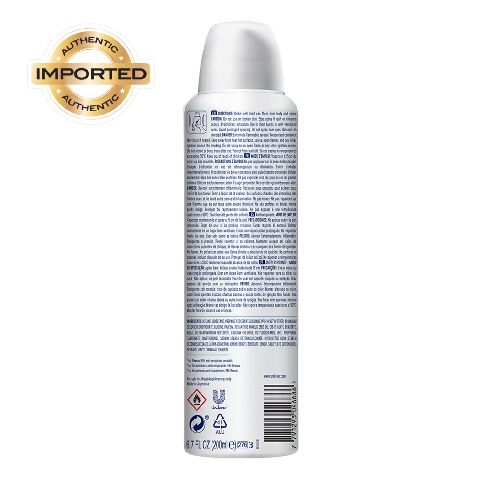 Rexona Shower Fresh Advanced Protection Anti-Perspirant Deodorant For Women, 200ml Buy at Indicrest Image 3