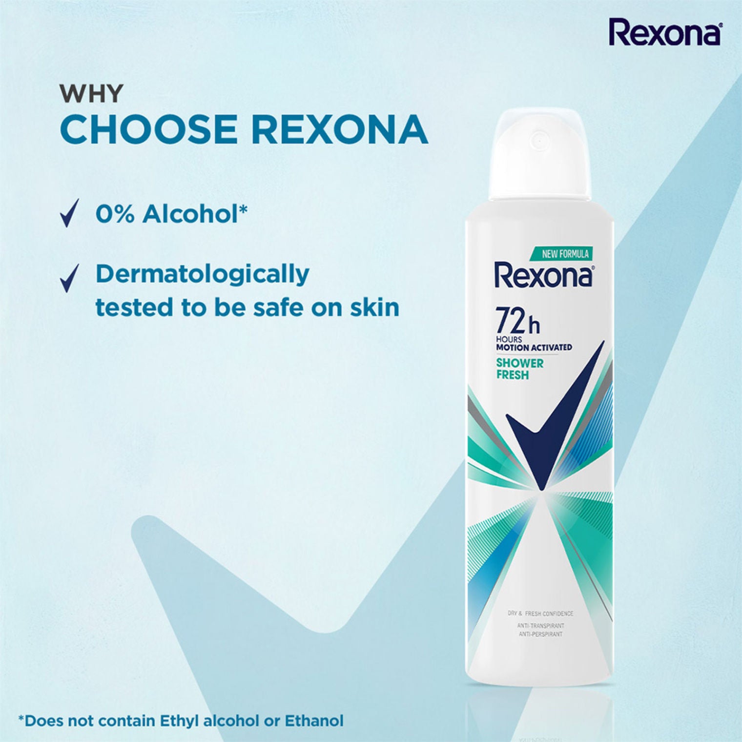 Rexona Shower Fresh Advanced Protection Anti-Perspirant Deodorant For Women, 200ml Buy at Indicrest Image 7