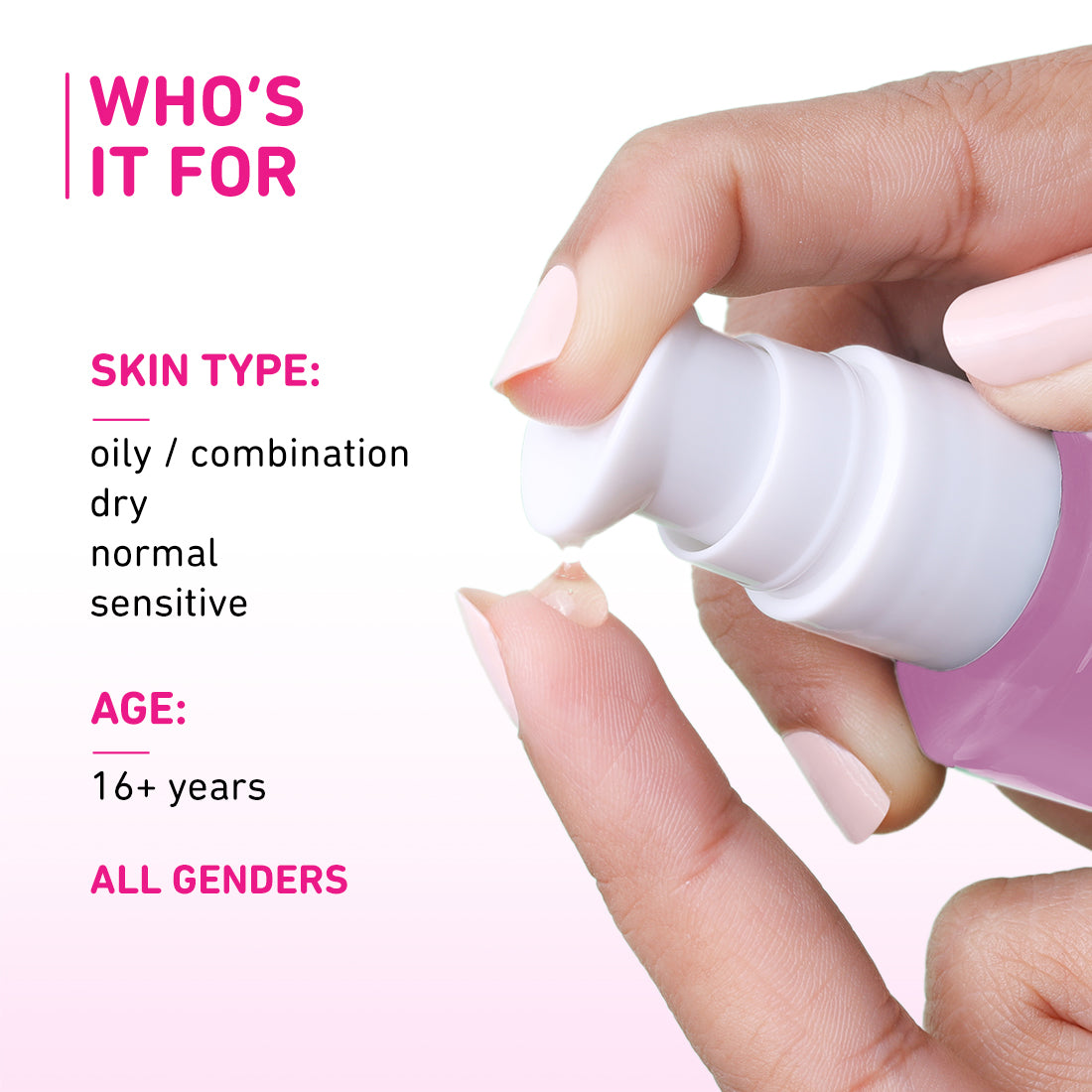 Plum 2% Hyaluronic Acid Serum for Face with Bulgarian Rose | Deeply Hydrates | Calms Inflammation | Plumps-Up Skin, 30ml