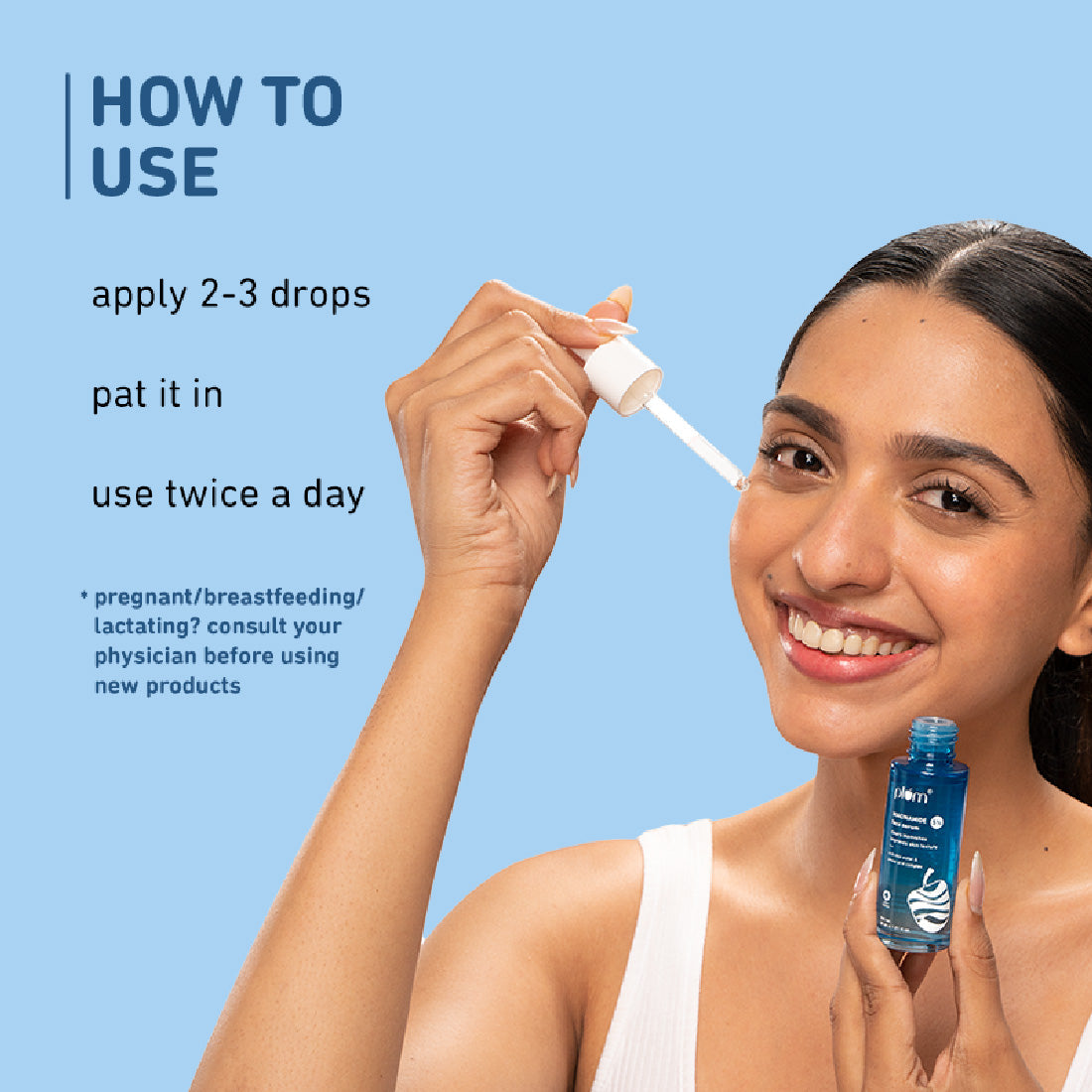 Plum 5% Niacinamide & Rice Water Brightening Face Serum | Brightens Skin | Improves Skin Texture for Women & Men | All Skin Types, 30ml