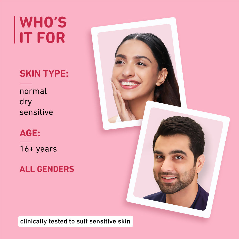 Plum Oat & 1% Ceramide Face Cream for Dry Skin | "3X Lasting Moisturization | Strengthens Skin Barrier | Dermat- Tested, 50g x 2