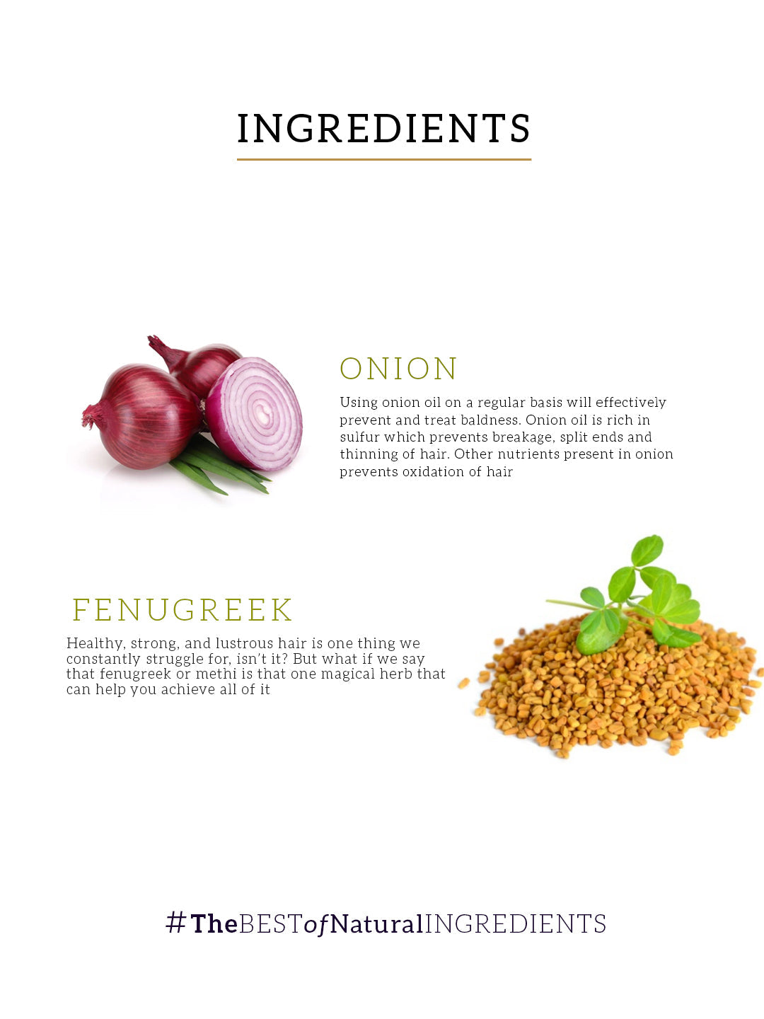 Khadi Natural Onion & Fenugreek Hair Oil - Mineral Oil, Silicones, Synthetic Fragrance Free - 200ml - Image 4 - Buy from Indicrest