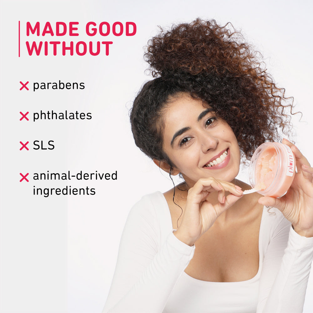 Plum E-Luminence Simply Supple Cleansing Balm For Normal, Dry Skin | Melts Makeup | Gentle, Non-Drying Makeup Remover, 90g