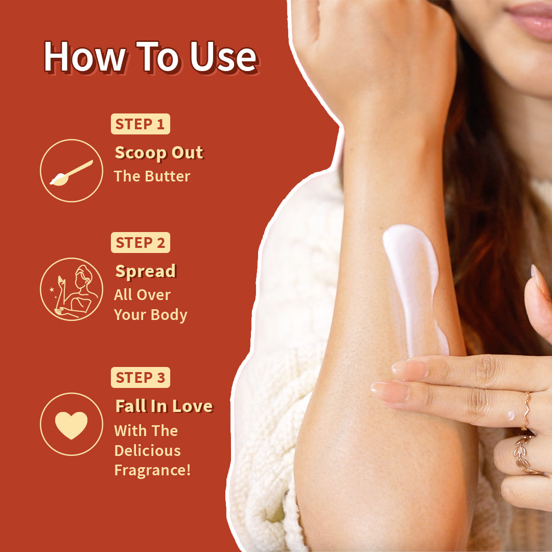 Plum Hazelnut Eclair Body Butter by Plum BodyLovin' | Deep Moisturization | Shea Butter & Brazil Nut Oil | Decadent Hazelnut Chocolate Fragrance | Non-Greasy & Lightweight, 180g