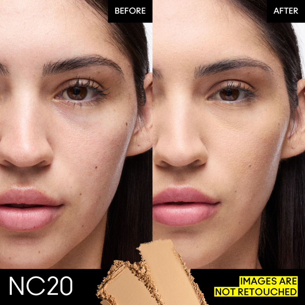 M.A.C Studio Fix Powder Plus Compact Foundation -NC20 Light Beige, Neutral Golden Undertone, 12g