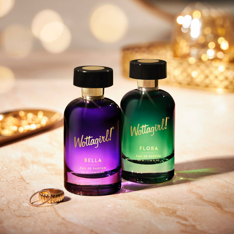 Wottagirl EDP - PACK OF 2 / BELLA + FLORA (100ml EACH) - Buy from Indicrest