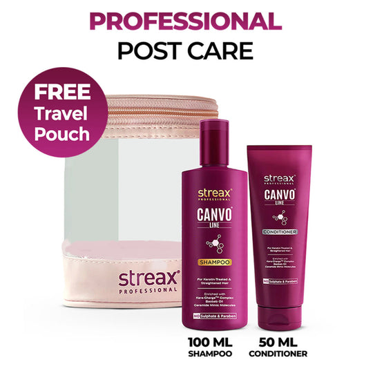 Streax Professional Canvoline Hair Essentials Travel Kit, 150ml Buy at Indicrest