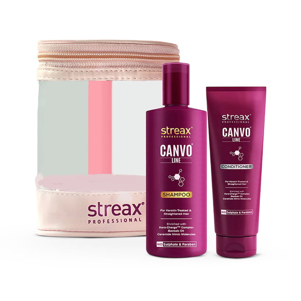 Streax Professional Canvoline Hair Essentials Travel Kit, 150ml Buy at Indicrest Image 8