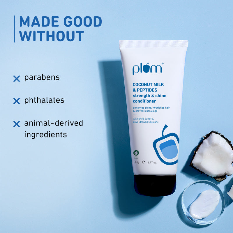 Coconut & Peptides Soft Hair Duo| Shampoo, Conditioner