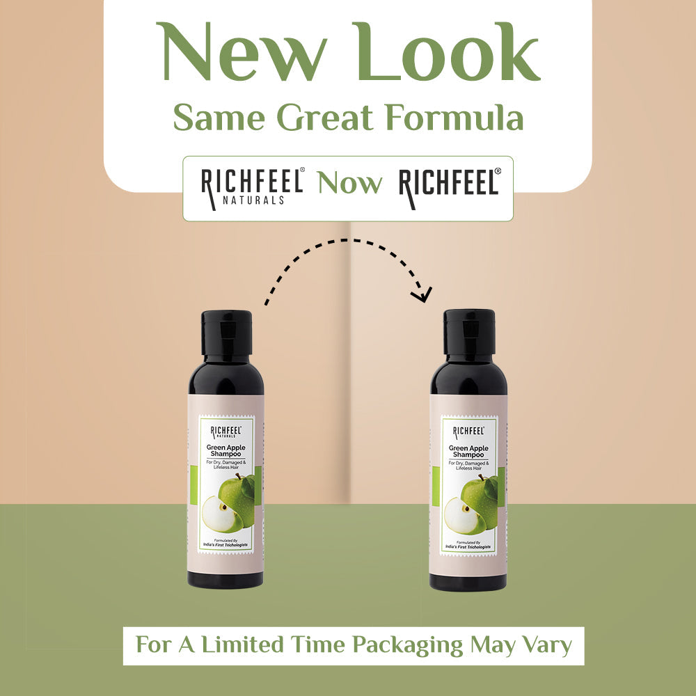 Richfeell Green Apple Shampoo 100 ml - Image 2 - Buy from Indicrest