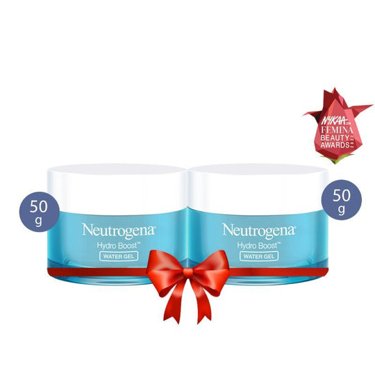 Neutrogena Hydro Boost Water Gel Super Saver Combo With Hyaluronic Acid For 72 Hours Hydration, 2 X 50g