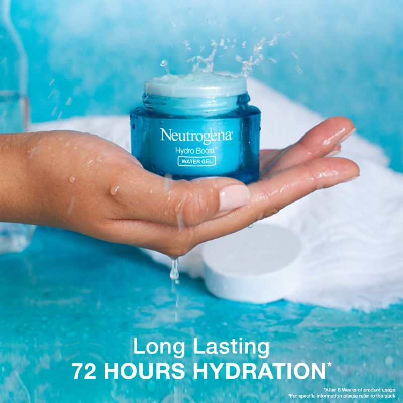 Neutrogena Hydro Boost Water Gel Super Saver Combo With Hyaluronic Acid For 72 Hours Hydration, 2 X 50g