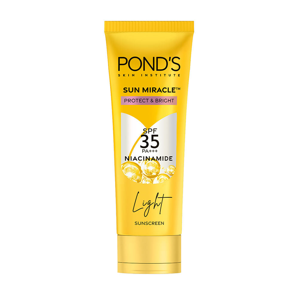 Pond’s Sun Miracle SPF 35 PA+++ Light Sunscreen - Protect & Bright, With Niacinamide, 50g Buy at Indicrest Image 10