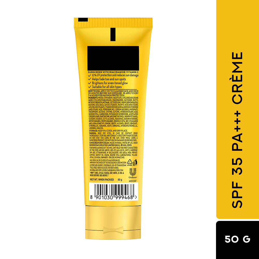 Pond’s Sun Miracle SPF 35 PA+++ Light Sunscreen - Protect & Bright, With Niacinamide, 50g Buy at Indicrest Image 8