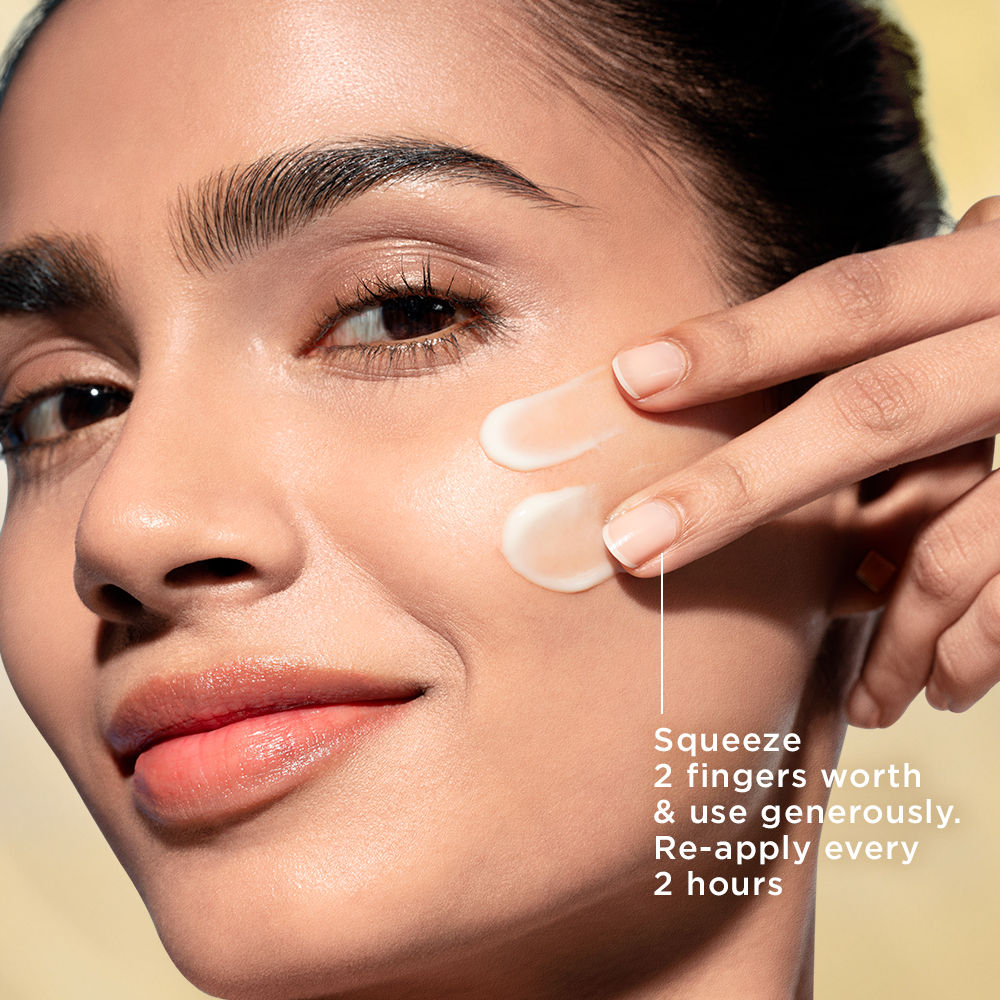 Pond’s Sun Miracle SPF 50 PA+++ Crème Gel Sunscreen - Protect & Bright, With Niacinamide, 100g Buy at Indicrest Image 5