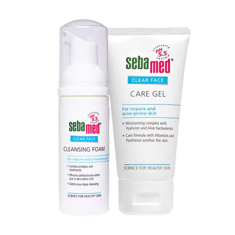 Sebamed Anti-Acne Face Wash, 150ml + Face Care Gel, 50ml Duo Combo Buy at Indicrest