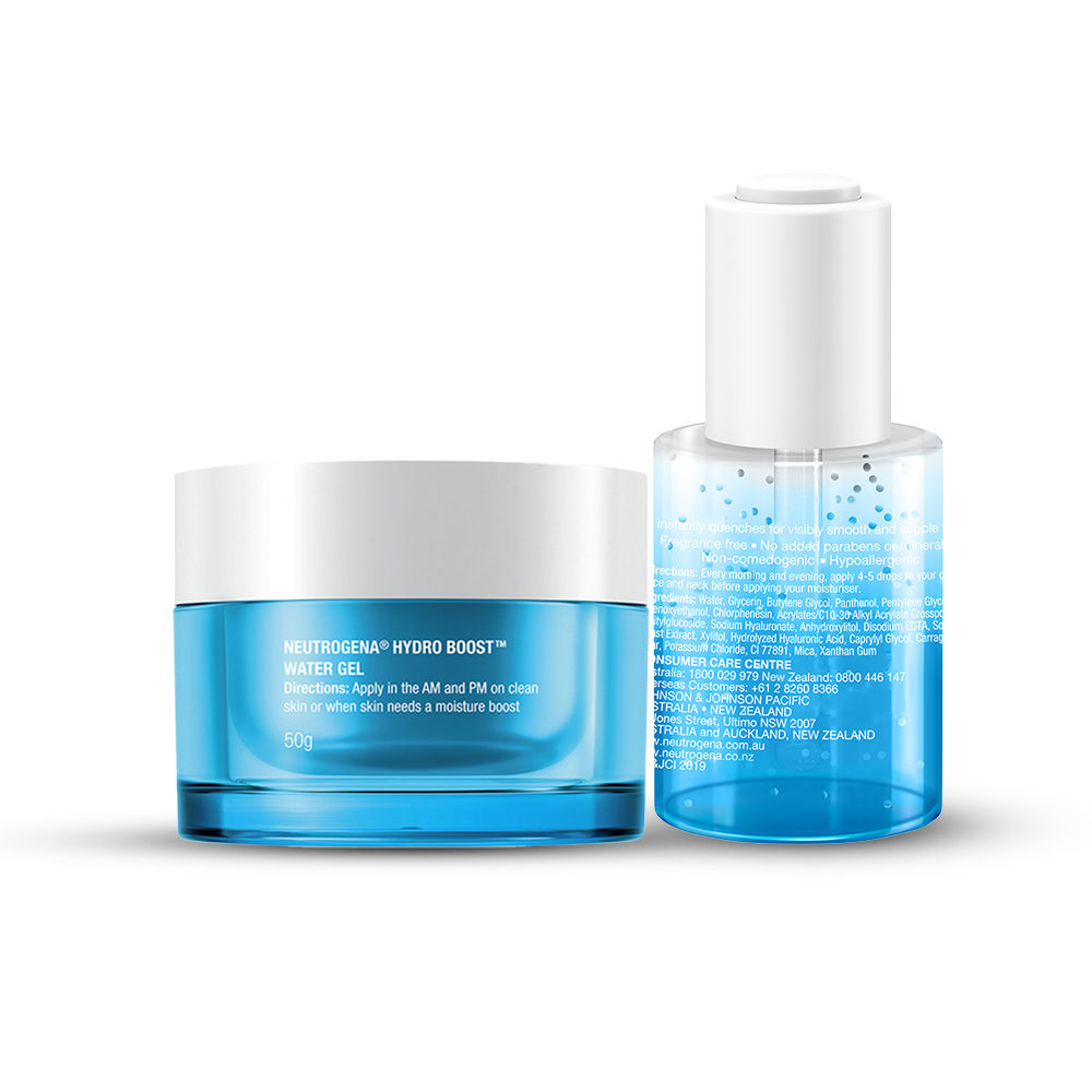 Neutrogena Intense Hydration Combo, Water Gel 50ml + Serum 30ml