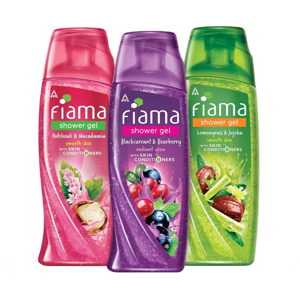 Fiama Shower Gel Combo Pack Combo, 3 pieces Buy at Indicrest