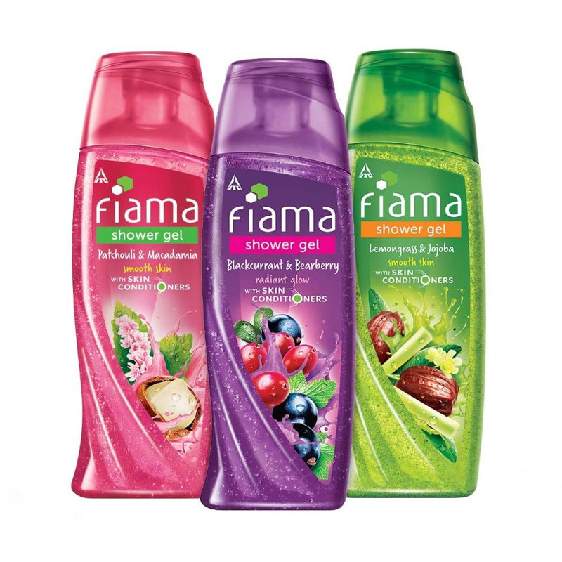 Fiama Shower Gel Combo Pack Combo, 3 pieces Buy at Indicrest