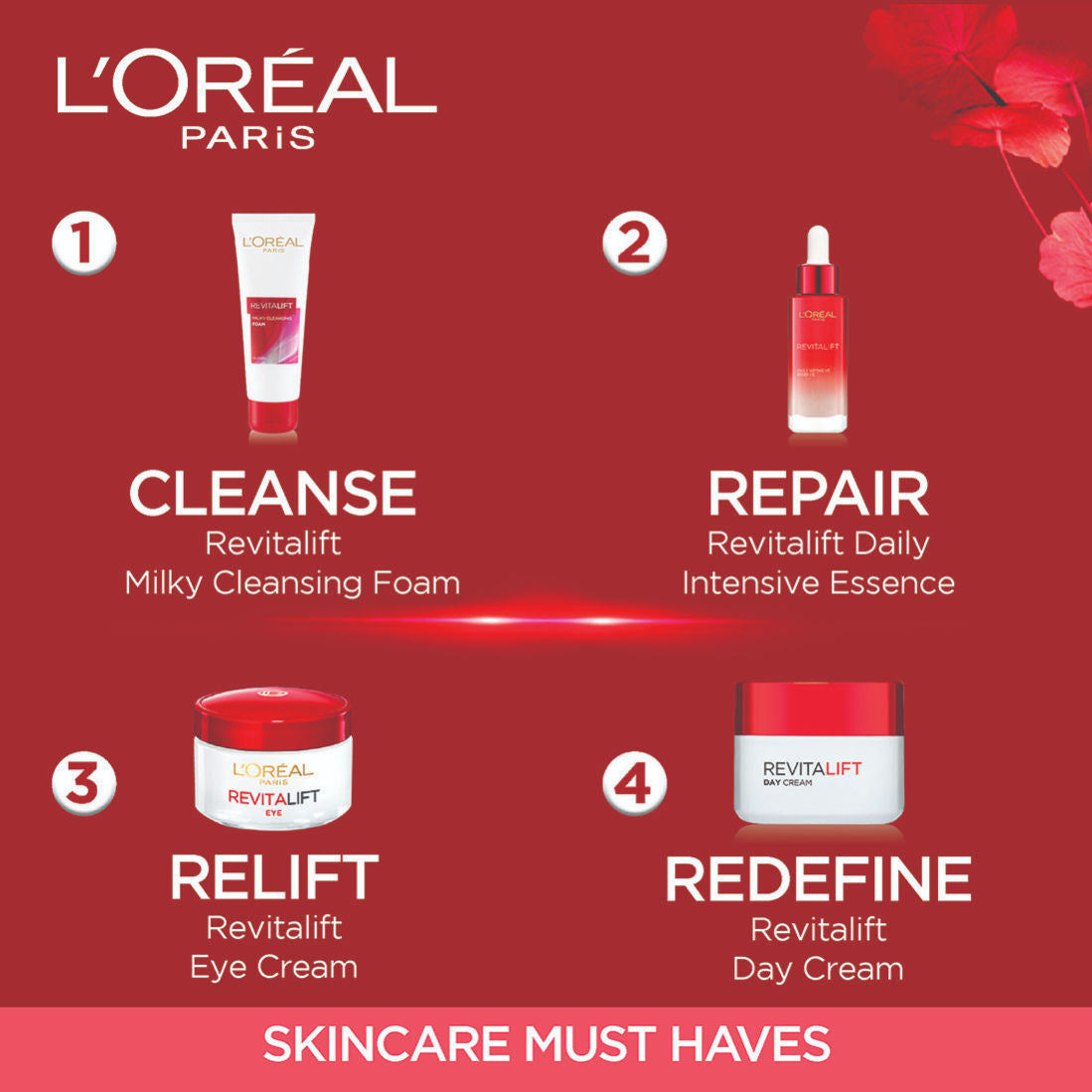 L'Oreal Paris Revitalift Anti-Wrinkle And Firming Night Cream, 50ml Buy at Indicrest Image 5