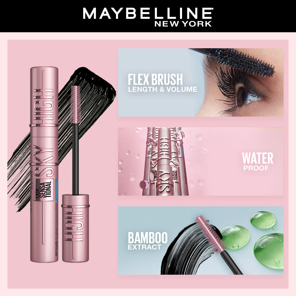 Maybelline New York Conceal & Wink With Instant Eraser Concealer - Caramel + Sky High Mascara Combo, 2 pieces Buy at Indicrest Image 3