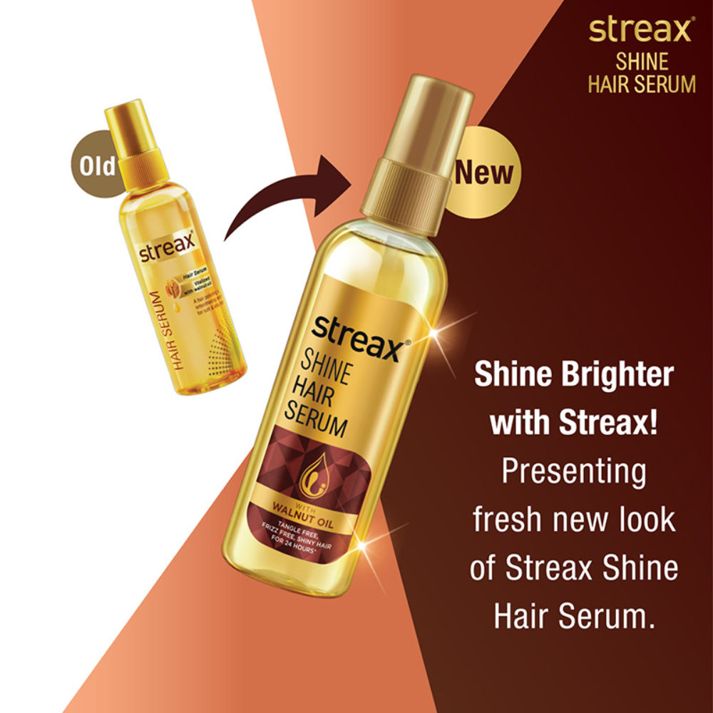 Streax Vitalized with Walnut Oil & Almond Oil For Dry & Frizzy Hair, Combo Pack, 3 pieces Buy at Indicrest Image 2