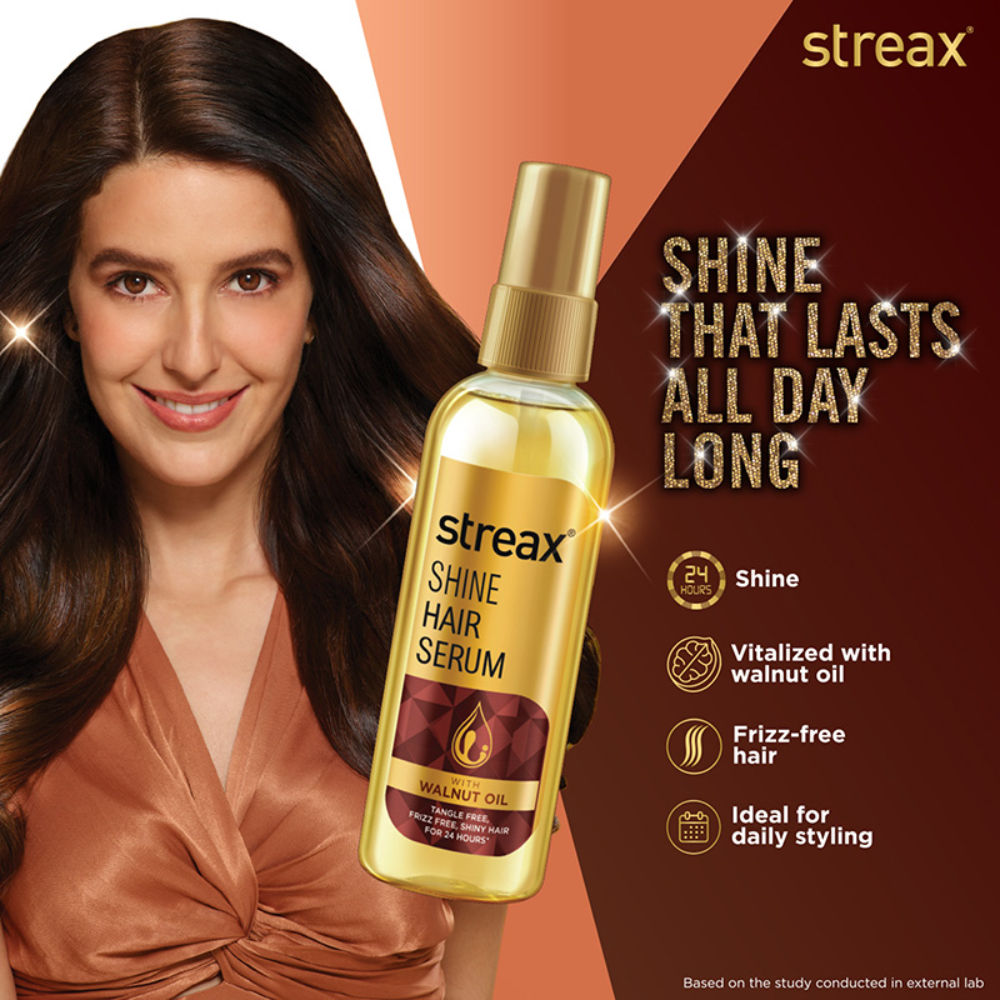Streax Vitalized with Walnut Oil & Almond Oil For Dry & Frizzy Hair, Combo Pack, 3 pieces Buy at Indicrest Image 3