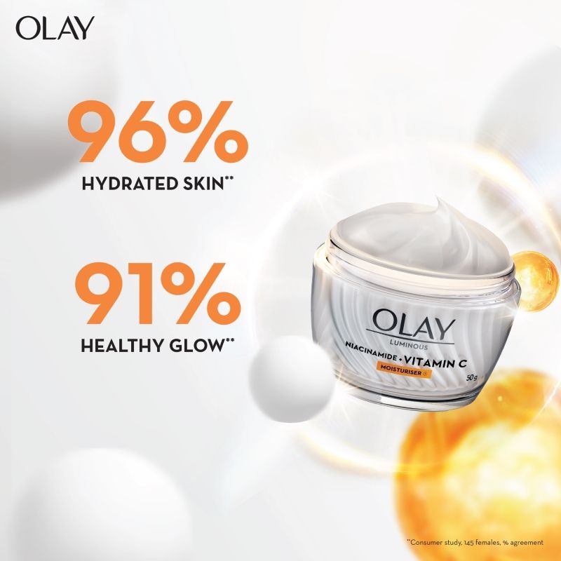 Olay Luminous Niacimide Vitamin C Moisturiser, 50g Buy at Indicrest Image 5