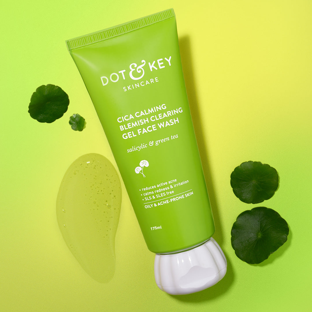 Dot & Key Cica + Salicylic Acid Face Wash for Oily Skin, 175ml