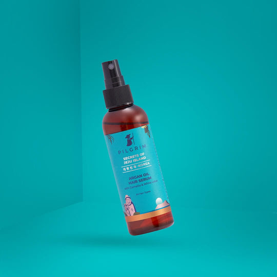 Pilgrim Pilgrim Argan Oil Hair Serum with Camellia & White Lotus, 100ml - Buy from Indicrest